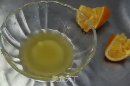 Make Orange cake roll step 3