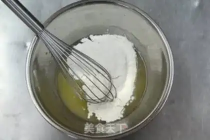 Make Orange cake roll step 5
