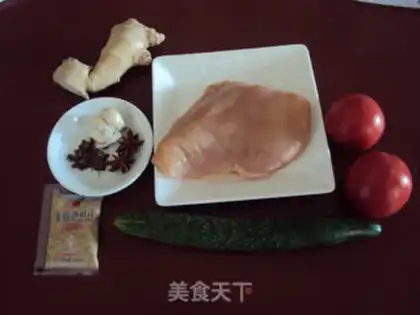 Make Chicken silk salad step 0