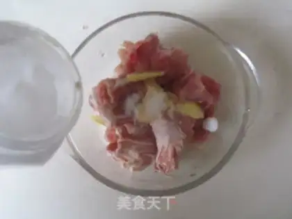 Make Chicken mouth tofu step 1