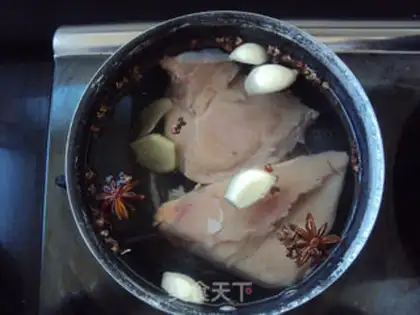 Make Chicken silk salad step 3