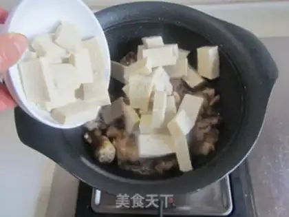 Make Chicken mouth tofu step 3