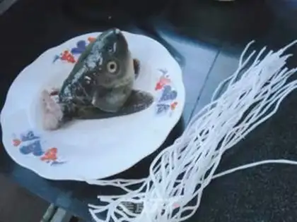 Make Fish heads step 0