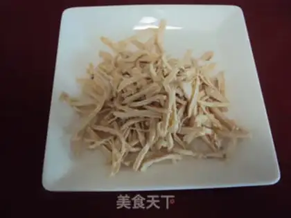 Make Chicken silk salad step 4