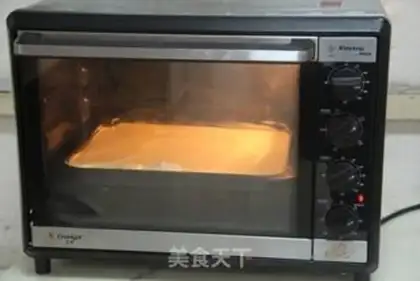 Make Orange cake roll step 11