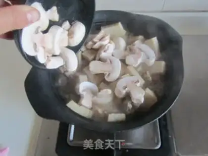 Make Chicken mouth tofu step 6
