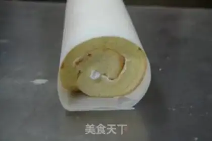 Make Orange cake roll step 13