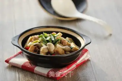 Make Chicken mouth tofu step 9