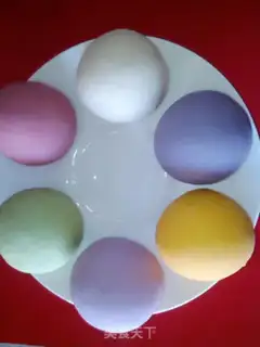 Make Colored nutrient dumplings step 0