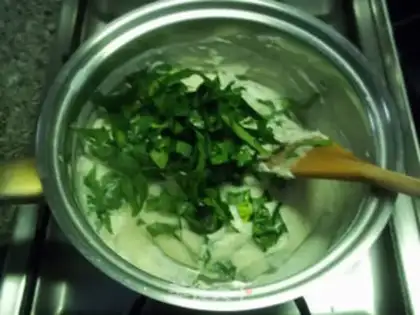 Make White cheese mushrooms step 7