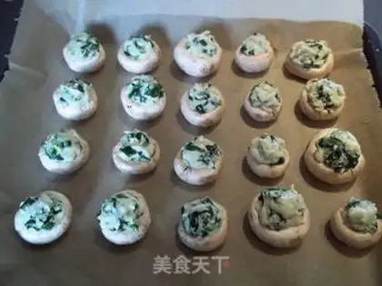 Make White cheese mushrooms step 8