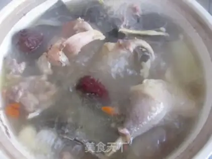 Make Mealfish hen soup step 6