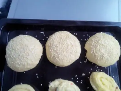 Make Chicken Leg Burger step 6
