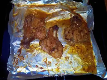 Make Chicken Leg Burger step 12