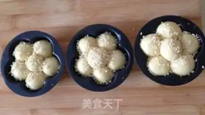 Make Mini-flower burger step 5