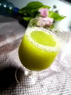 Make cucumber cherry juice step 5