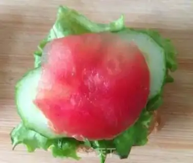 Make Mini-flower burger step 11