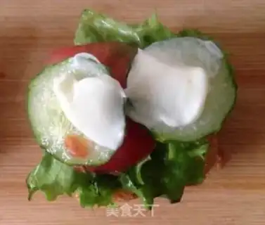 Make Mini-flower burger step 12