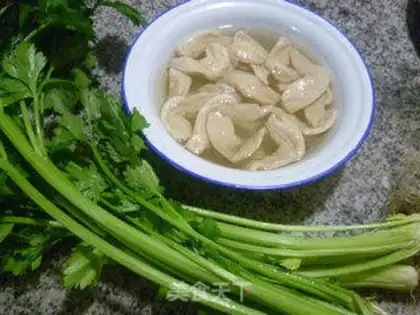 Make Soybeans, celery step 0