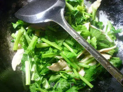 Make Soybeans, celery step 4