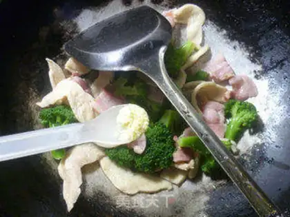 Make Salted protein, broccoli step 5
