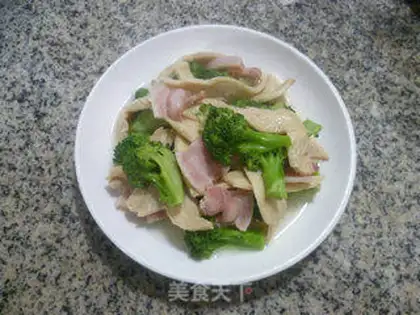 Make Salted protein, broccoli step 7