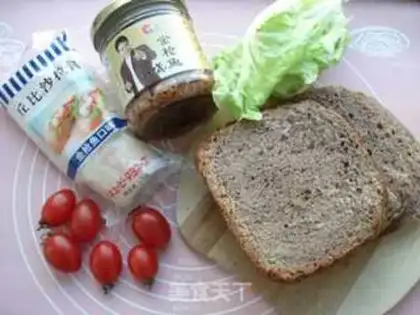 Make Tuna sandwich step 0