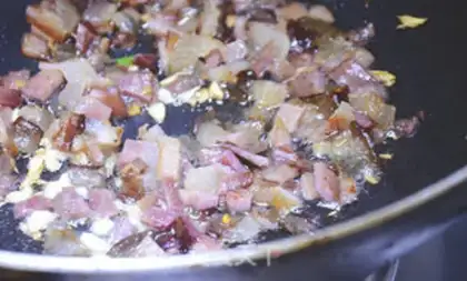 Make Garlic rice step 3
