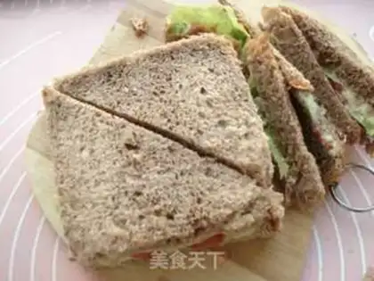 Make Tuna sandwich step 9