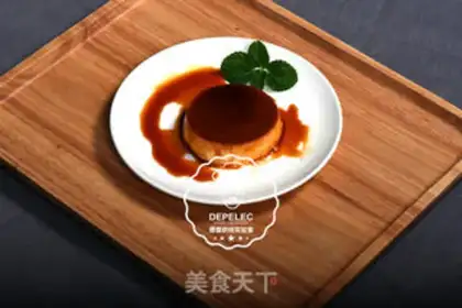 Make Caramel pudding step 7
