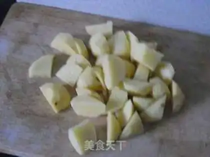 Make Curry potatoes step 1