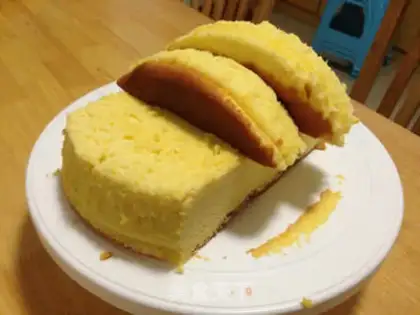 Make Car cake step 2