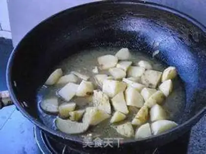 Make Curry potatoes step 3