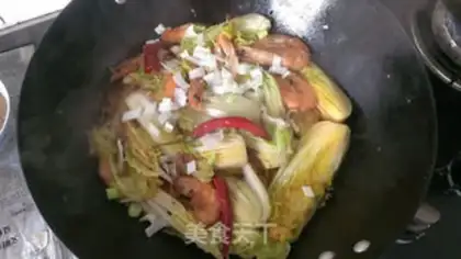 Make Shrimp oiled dolls step 5