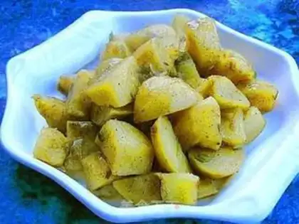 Make Curry potatoes step 5