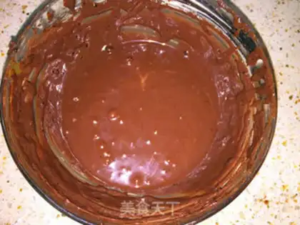 Make Chocolate naked cake step 3