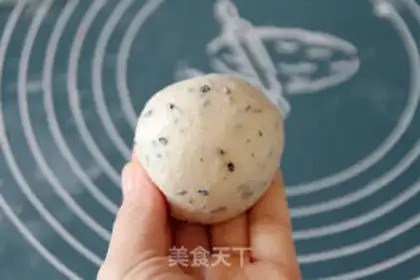Make French sesame ball step 8