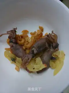 Make Seafood, black wood, corn, rice step 0