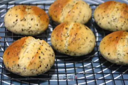 Make French sesame ball step 13