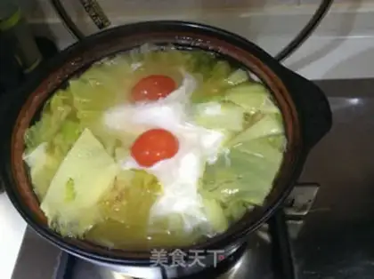 Make Salted egg mustard soup step 6