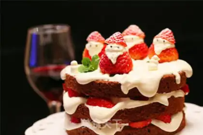 Make Chocolate naked cake step 11