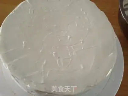 Make Tiger cake step 3