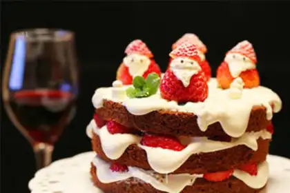 Make Chocolate naked cake step 13