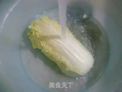Make The cabbage fragrance makes thousands step 1