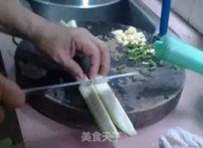 Make The silk melon fried the gill step 2
