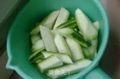 Make The silk melon fried the gill step 3