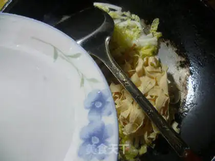 Make The cabbage fragrance makes thousands step 7