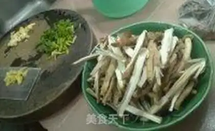Make The silk melon fried the gill step 4