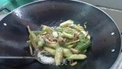 Make The silk melon fried the gill step 7