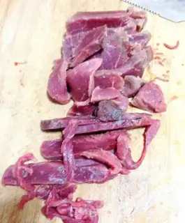 Make Vegetable mud for hamburgers step 0